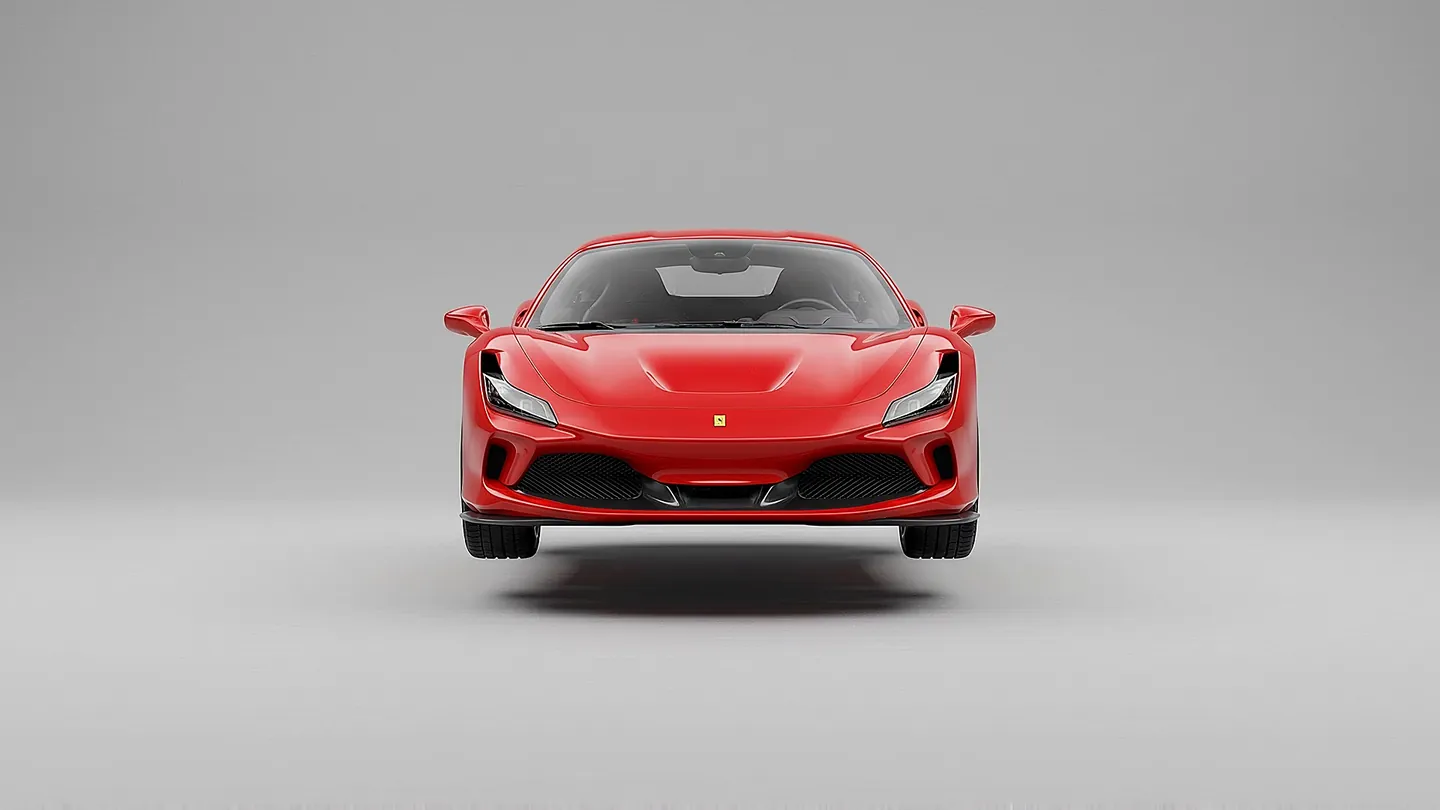 Ferrari F8, önden görünüm